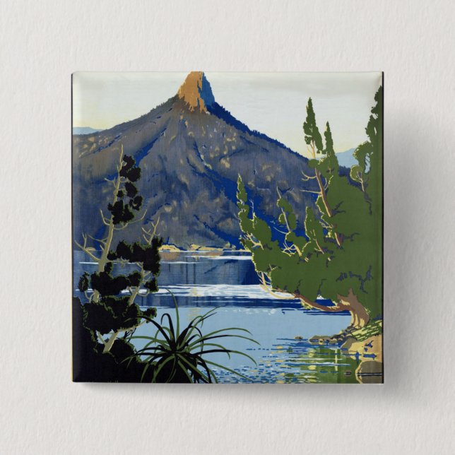 Tasmania ~ Schweiz des Südens Button (Vorderseite)