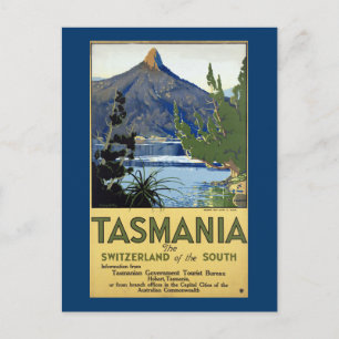 Tasmania ~ Schweiz des Südens Postkarte