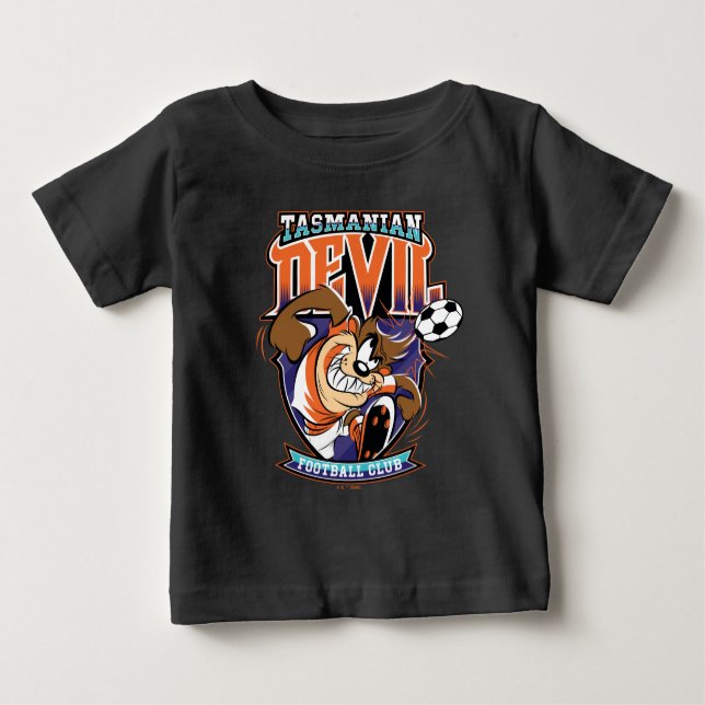 Tasmanian Devil Football Club Badge Baby T-shirt (Vorderseite)