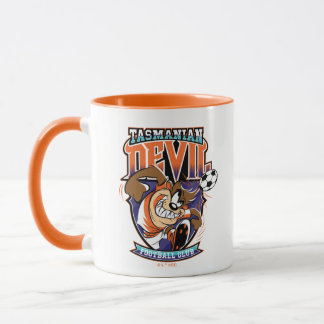 Tasmanian Devil Fußballverein-Wappen Tasse