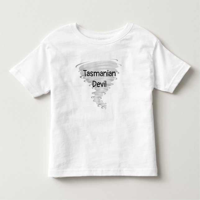 Tasmanian Devil Kleinkind T-shirt (Vorderseite)