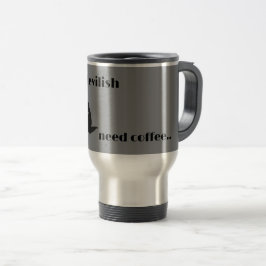 Tasmanian Teufel Kaffee Reisebecher