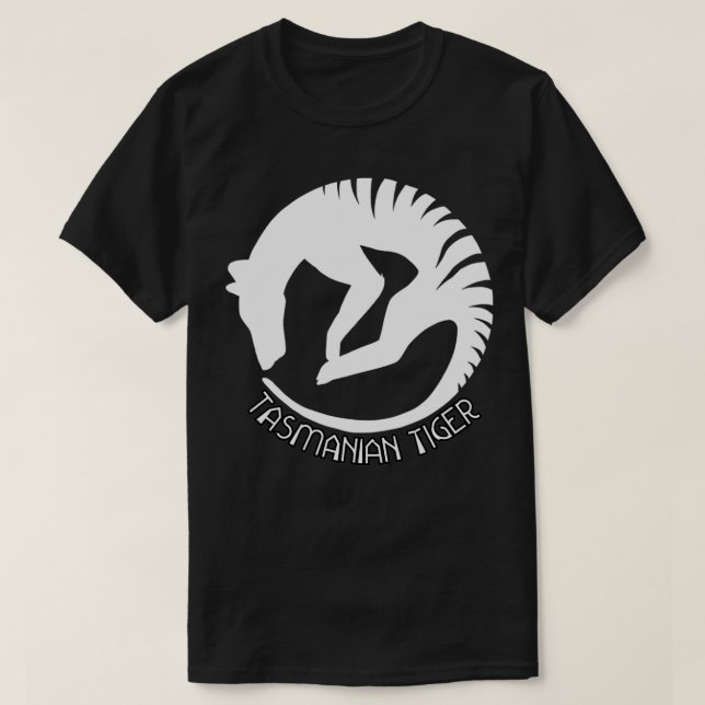 Tasmanian Tiger Thylacine Wildtier 1 T-Shirt (Design vorne)