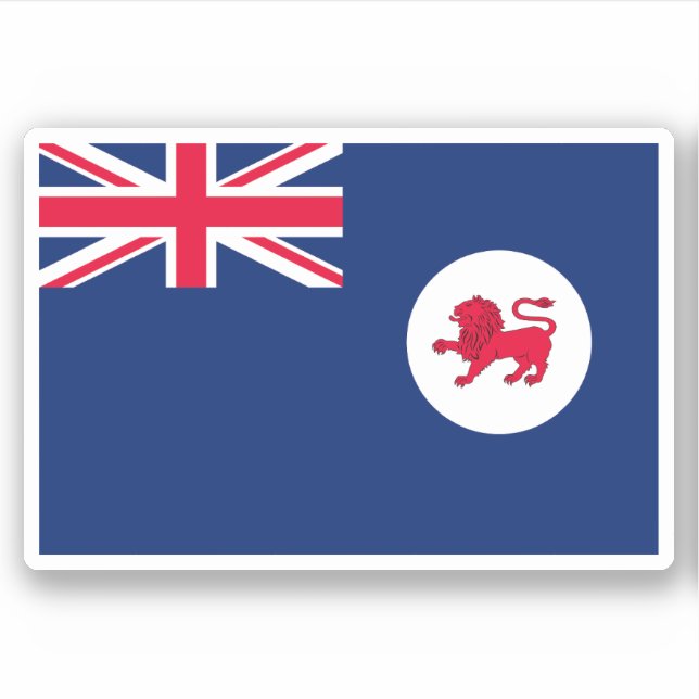 Tasmanie Aufkleber (Vorderseite)