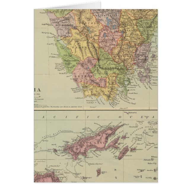 Tasmanie, Fidschi (Vorne)