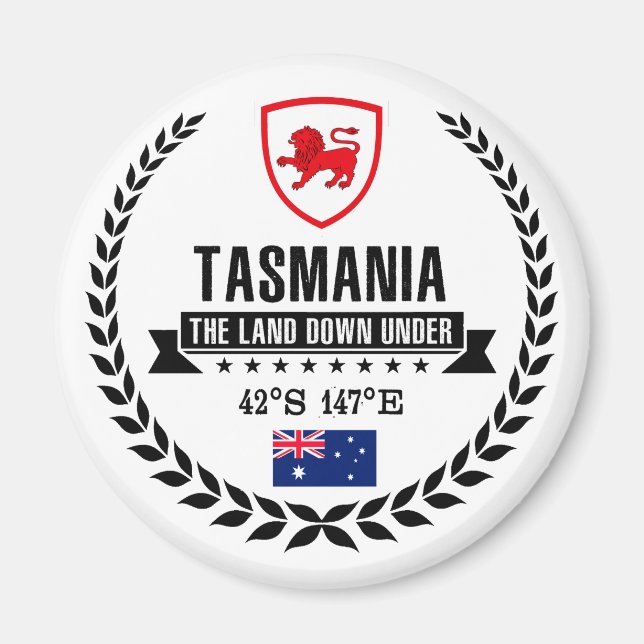 Tasmanie Magnet (Vorne)