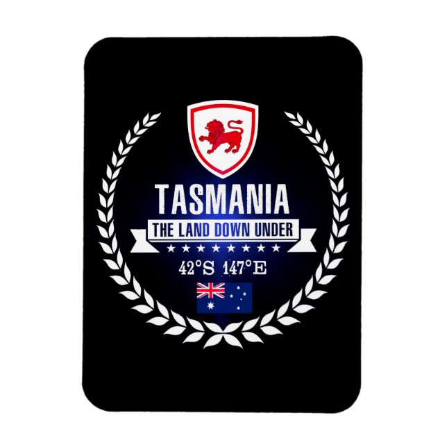 Tasmanie Magnet (Vertikal)