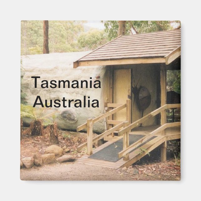 Tasmanie, Magnet aus Australien (Vorne)