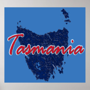 Tasmanie Poster