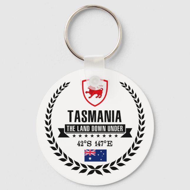 Tasmanie Schlüsselanhänger (Vorderseite)