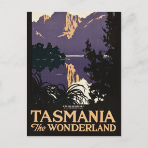 Tasmanien, Australien, Postkarte