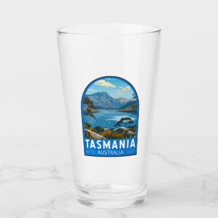Tasmanien Australien Reise Kunst Vintage Glas