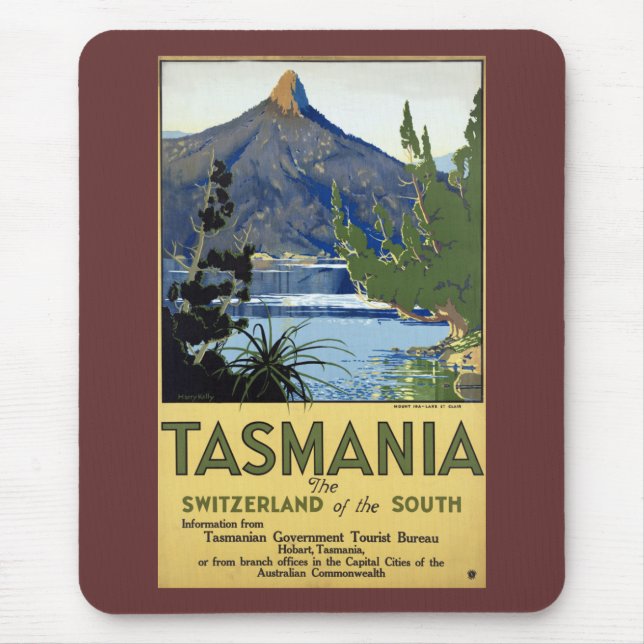Tasmanien Mousepad (Vorne)