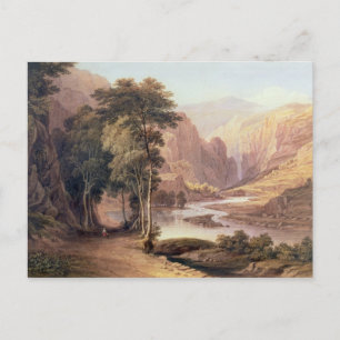 Tasmanische Schlucht (w/c) Postkarte
