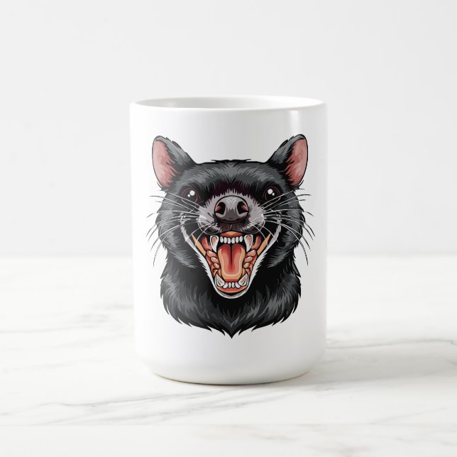 Tasmanischer Teufel Kaffeetasse (Mittel)