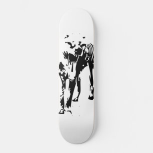 Tasmanischer Tiger (Thylacin) Skateboard