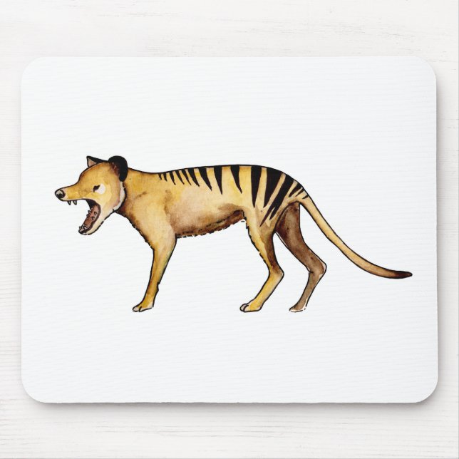 Tasmanischer Tiger, Thylacine Mousepad (Vorne)