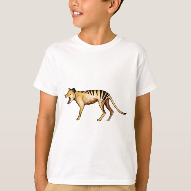 Tasmanischer Tiger, Thylacine T-Shirt (Vorderseite)