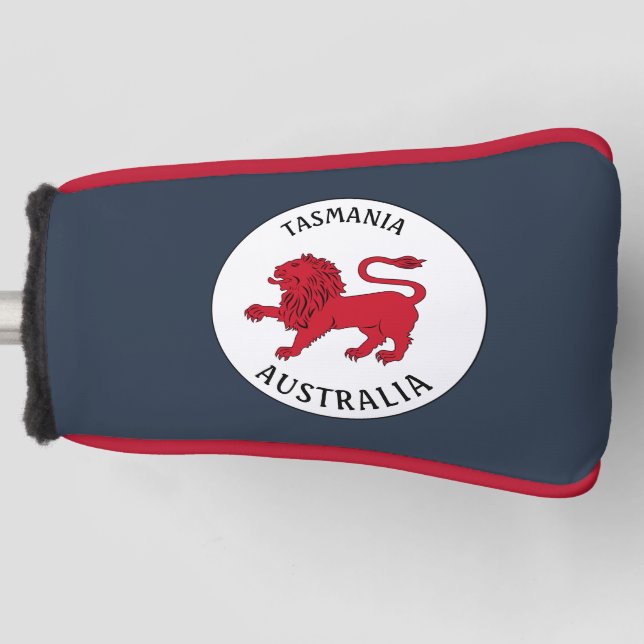 Tasmanisches Abzeichen (Australien) Golf Headcover (Vorderseite)