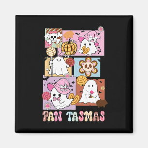 Tasmas Ghost Pumpkin Spooky Conchas Halloween Magnet