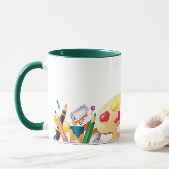 Tasse (Mit Donut)