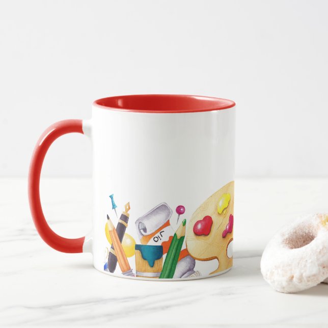 Tasse (Mit Donut)