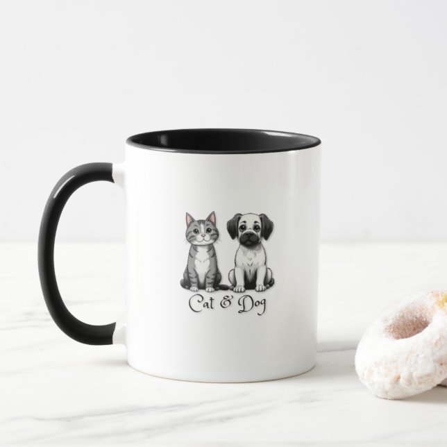 Tasse (Mit Donut)