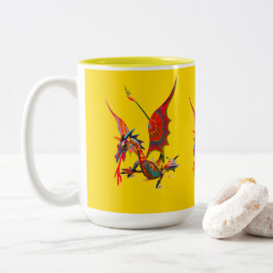 Tasse - 083 - Roter Drache