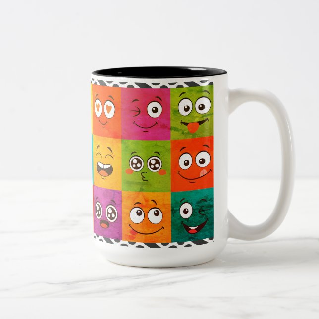 Tasse 10$ Multi-Gesichter (Rechts)
