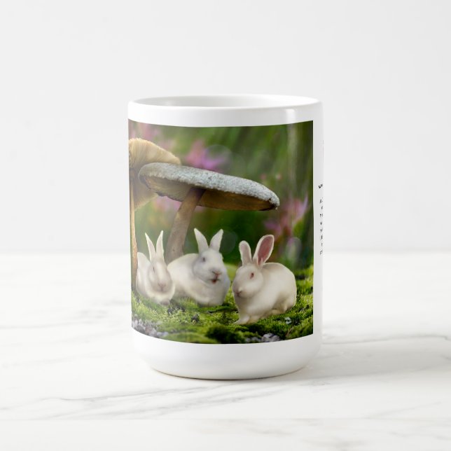 Tasse 15oz: Kaninchen in den (Mittel)