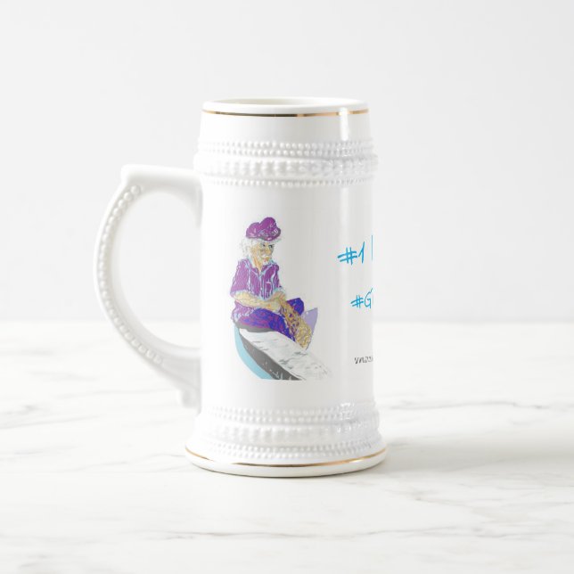 Tasse #1 Großvater auf Griechisch (Links)
