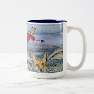 Tasse (#1): Joanna fliegt über Tiere