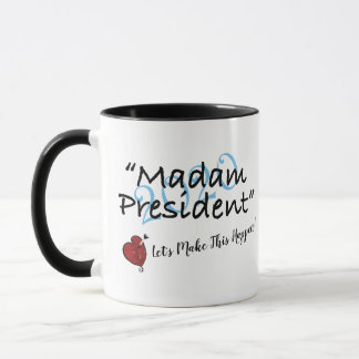 Tasse 2020 Madame-Präsident Herz