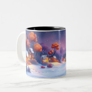 Tasse 2 Christmas-Farben