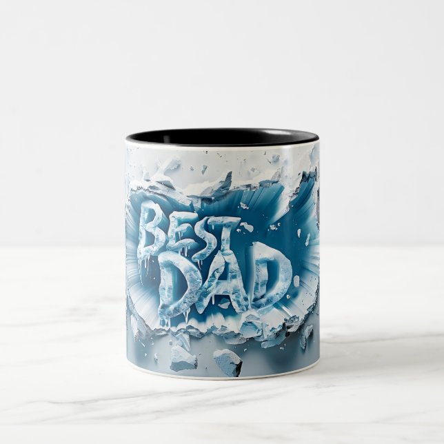 Tasse 2 Farben Best Dad (Mittel)