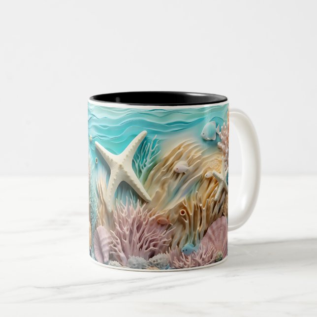 Tasse 2 Farben Under the sea Mug, Ocean Vibes Dr. (VorderseiteRechts)