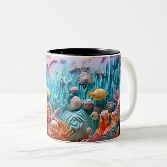 Tasse 2 Farben Under the sea Mug, Ocean Vibes Dr. (VorderseiteRechts)