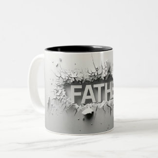 Tasse 2 Farben Vater