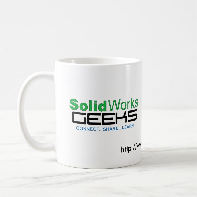 Tasse - 2D ist für Sissies (Links)
