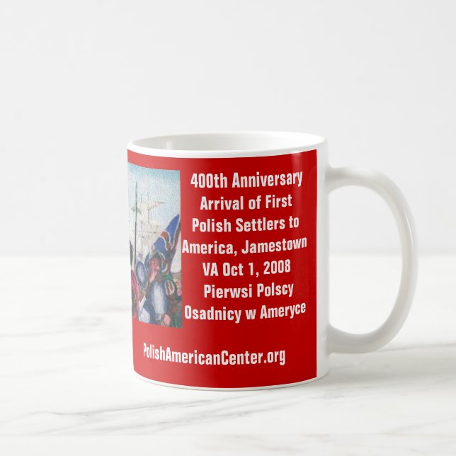Tasse, 400. Jahrestag der ersten polnischen Kaffeetasse (Rechts)