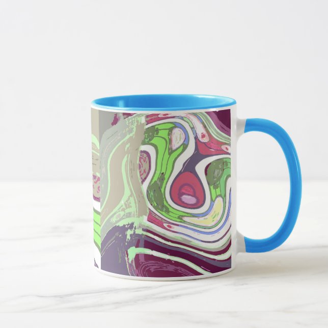 Tasse abstrakte Kunst / Cup (Rechts)