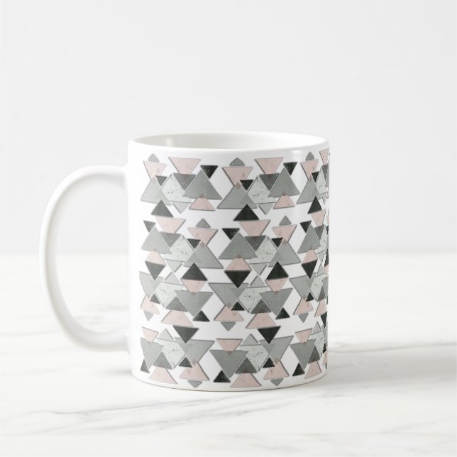 Tasse abstrakter geometrischer Muster (Links)