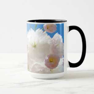 Tasse 'Add Coffee for a Smile' Frühlingblüten Glüc