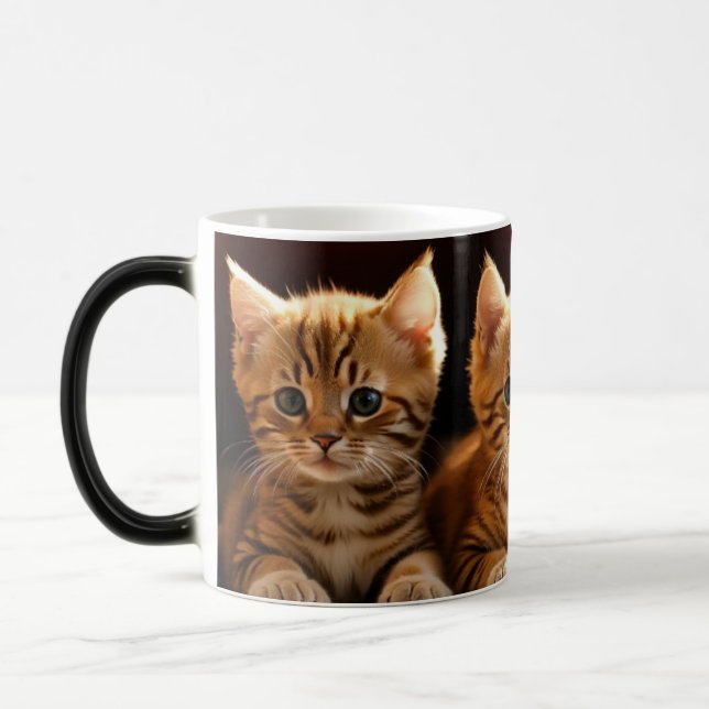Tasse "Adorable Kittens Morphing Tasse" (Links)