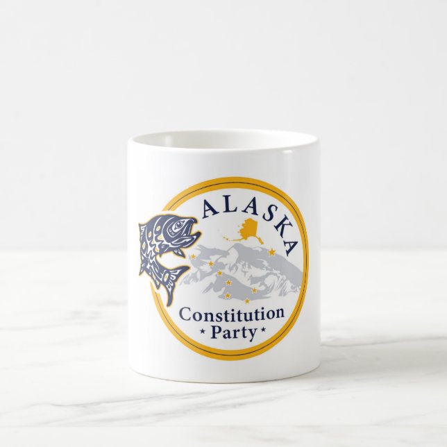 Tasse, Alaska Constitution Party Kaffeetasse (Mittel)