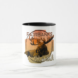 Tasse Alaska-Orangensaft