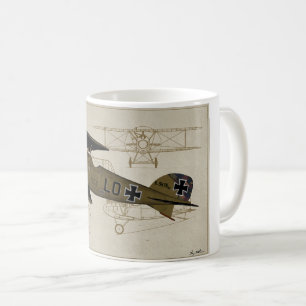 Tasse Albatros lt-Von Hipple WWI Coffee