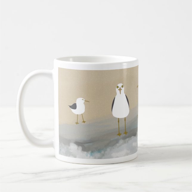 Tasse albern Seagulls (Links)