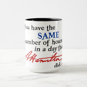 Tasse Alexanders Hamilton