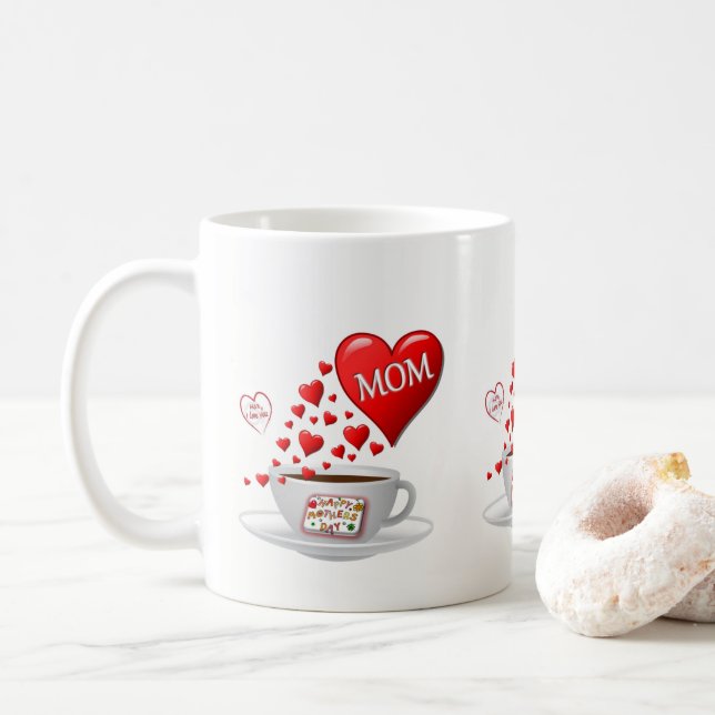 Tasse am Muttertag (Mit Donut)